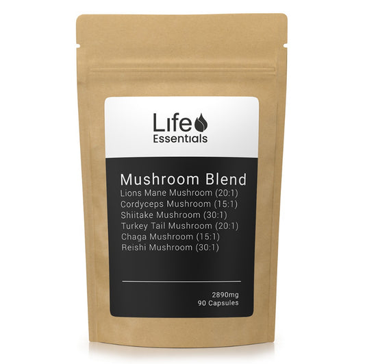 Mushroom Blend Capsules – 60 Caps- 6 Medicinal Mushrooms