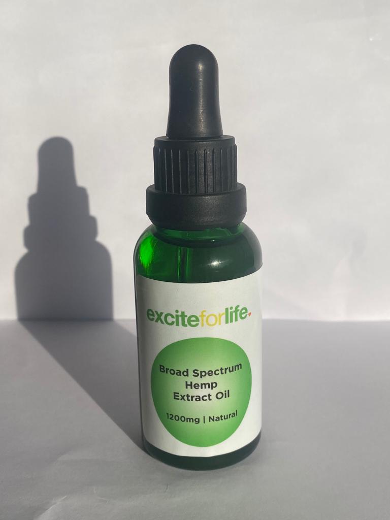Flavoured CBD Oil from Excite for Life- Zero THC