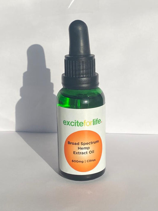 Flavoured CBD Oil from Excite for Life- Zero THC